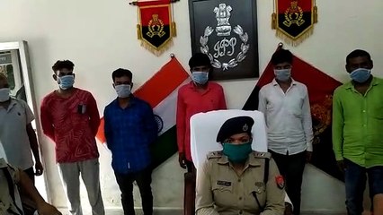 अमेठी: पुलिस की बड़ी कामयाबी, 6 इनामी बदमाश गिरफ्तार