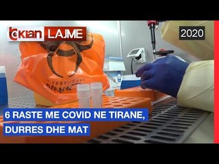6 raste me Covid ne Tirane, Durres dhe Mat |Lajme-News