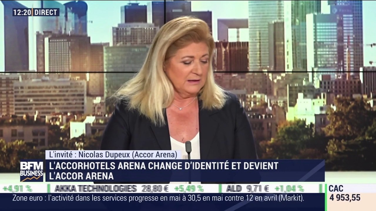 Nicolas Dupeux (Accor Arena) : AccorHotels Arena change d'identité et devient Accor Arena - 03/06