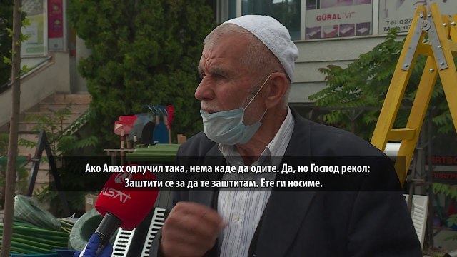 Сарај ново жариште на Ковид 19, многу граѓани со маските во џеб