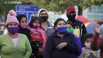 'Queremos volver' gritan los inmigrantes atrapados en Chile por la pandemia