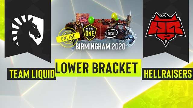 Dota2 - HellRaisers vs. Team Liquid - Game 2 - ESL One Birmingham 2020 - Lower Bracket - EU