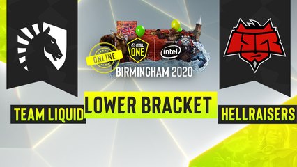 Dota2 - HellRaisers vs. Team Liquid - Game 2 - ESL One Birmingham 2020 - Lower Bracket - EU