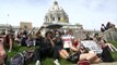 LIVE- Peaceful sit-in called 'Sit to Breathe' in Saint Paul, Minnesota