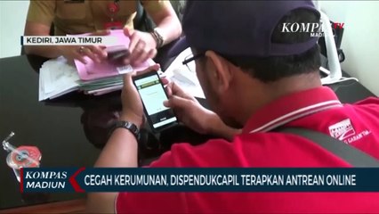 Cegah Kerumunan Dispendukcapil Terapkan Antrean Online