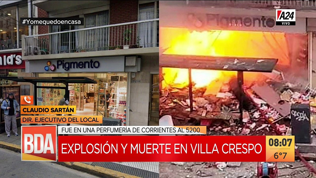 Habló el titular de la perfumería con A24