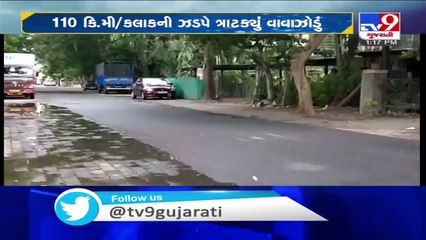 Effect of Nisarga Cyclone in parts of Gujarat