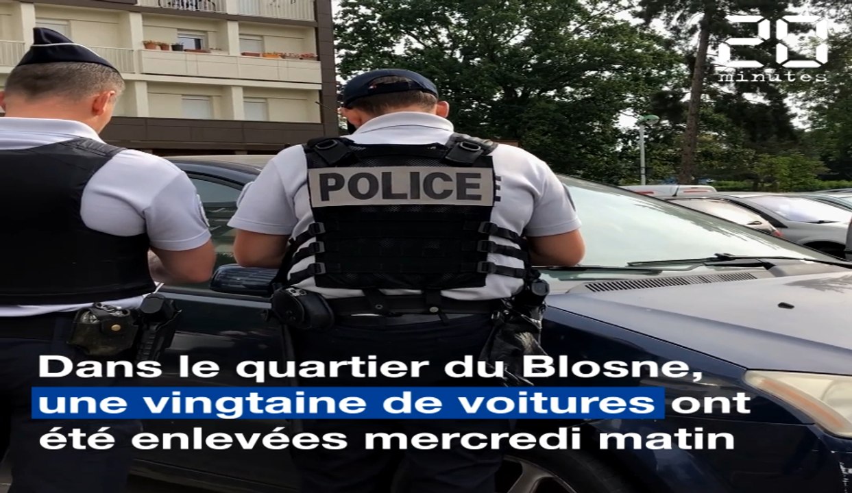 Rennes: La police procède à l'enlèvement des voitures « ventouse »