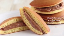 チョコのどら焼き ホットケーキミックスで簡単レシピ Wagashi Japanese Pancake DORAYAKI｜HidaMari Cooking