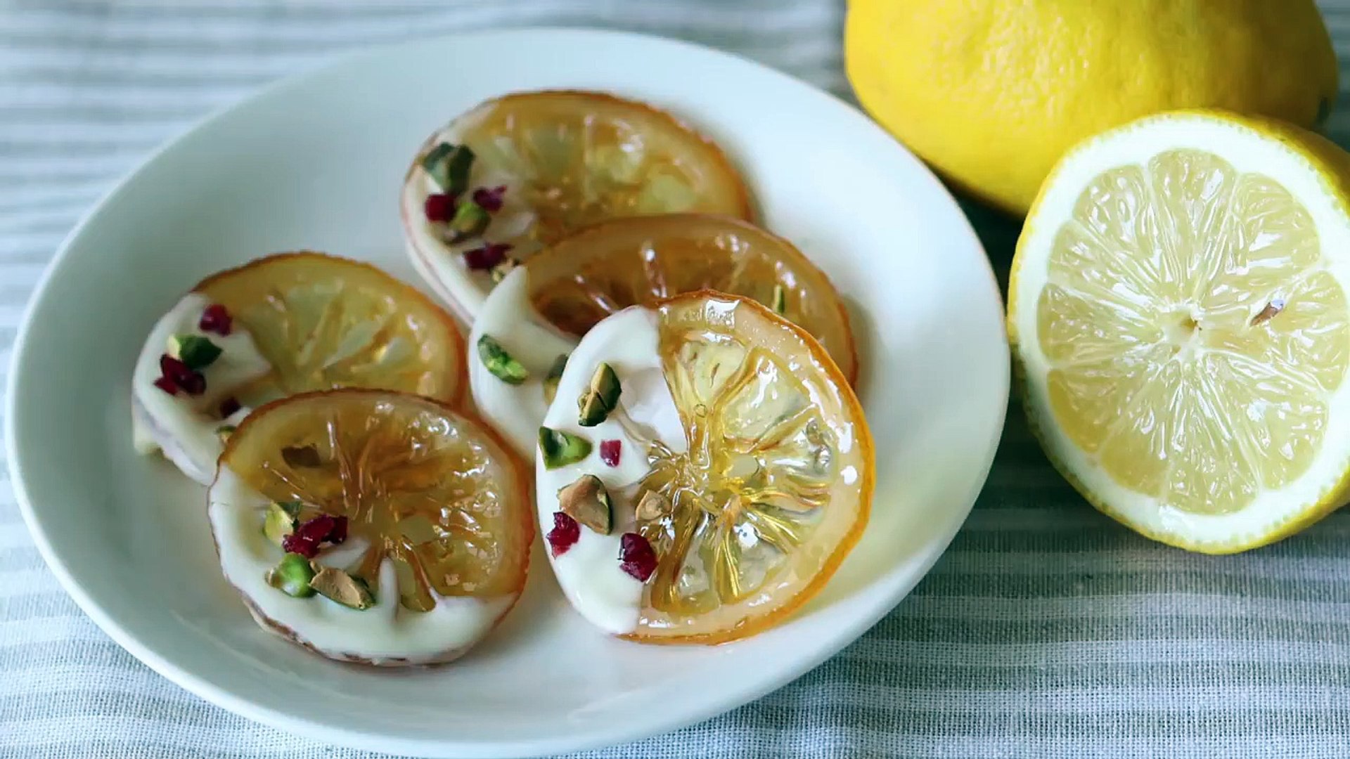 レモンのオランジェット Lemon Orangette Hidamari Cooking Video Dailymotion