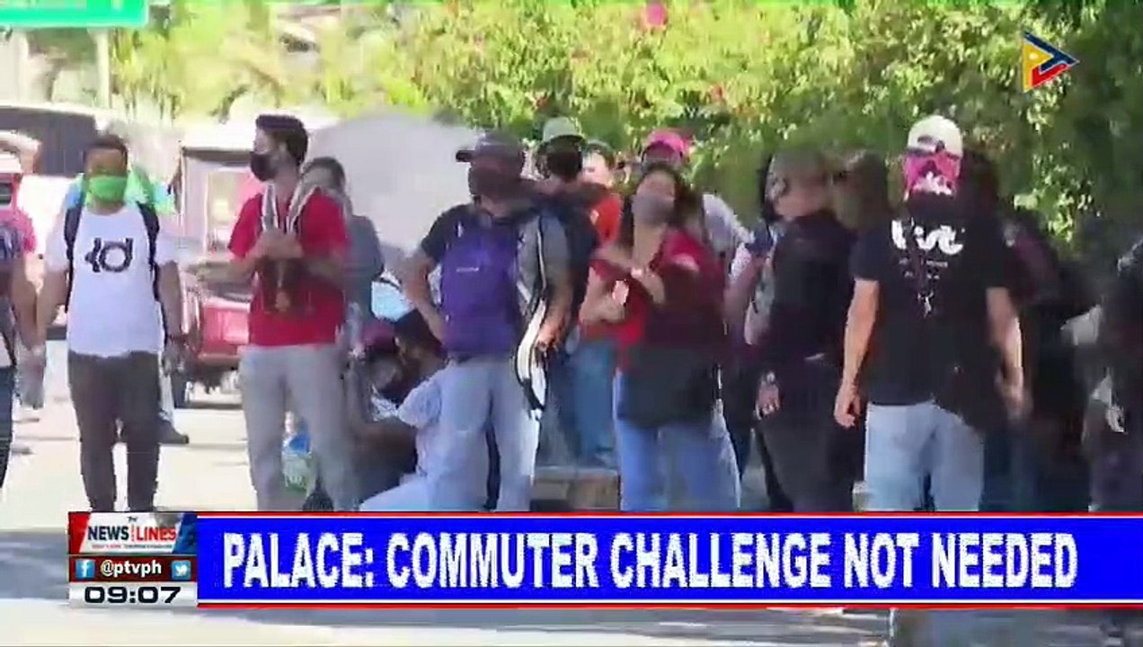 Palace: Concerned government agencies addressing transportation problem