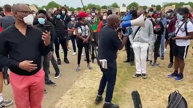 Thousands Of Protesters Descend On London To Demand Justice For George Floyd