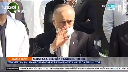 Mustafa Cengiz taburcu oldu