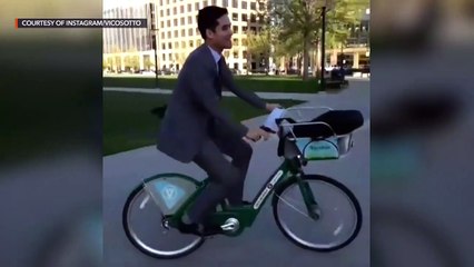 Download Video: Vico Sotto posts throwback video of biking to work