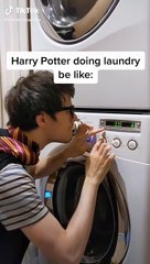 Harry Potter et le lave-linge mélomane