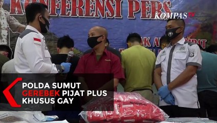 Pijat Plus Khusus Gay Digerebek Polda Sumut