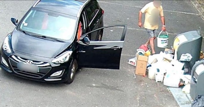 Agacé par les dépôts sauvages dans sa ville, un maire publie des captures d'écran des contrevenants