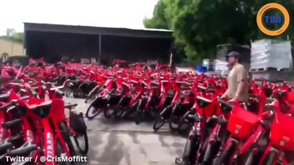 Uber jette des milliers de vélos électriques ! Retour sur cette sombre affaire !