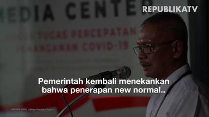 Penerapan menjaga jarak (ilustrasi)