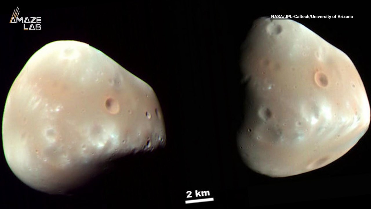 Martian Moon's Orbit Suggests the Planet Once Had Rings