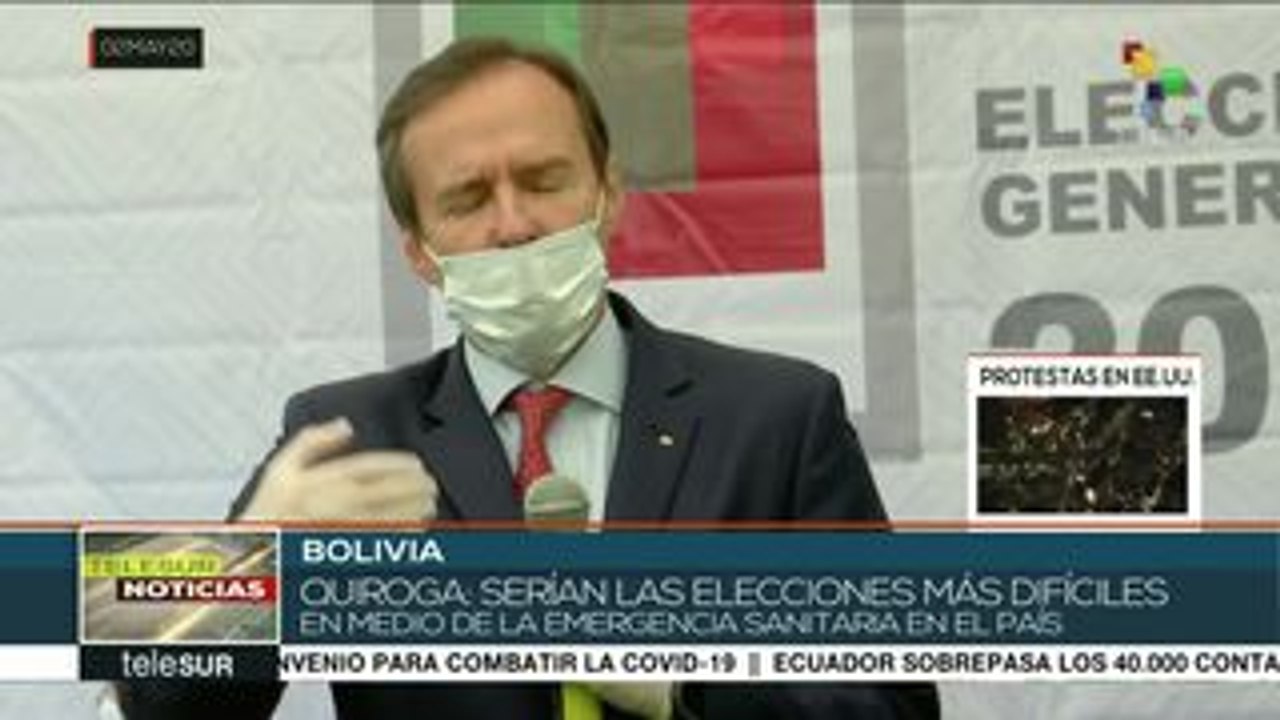 Bolivia: elecciones presidenciales serán el 6 de septiembre