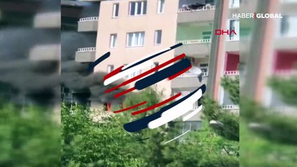 Diyarbakır'da korkutan yangın! Ev küle döndü