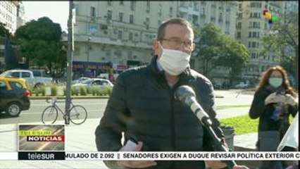 Organizaciones argentinas expresan apoyo a protestas en EEUU