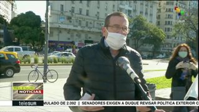Organizaciones argentinas expresan apoyo a protestas en EEUU
