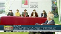Bolivia: Tribunal Electoral fija comicios generales para 6 septiembre