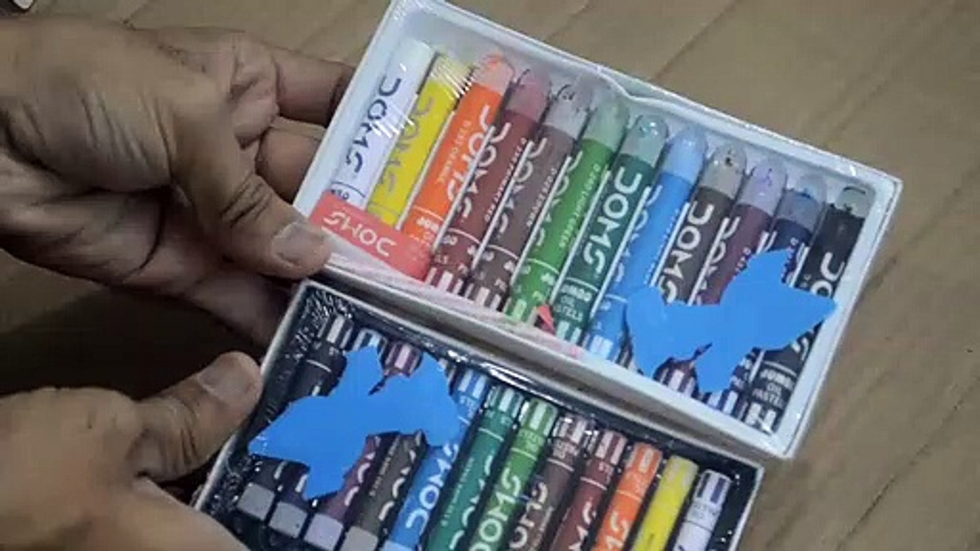 Doms Jumbo Oil Pastel 12 Shades - video Dailymotion