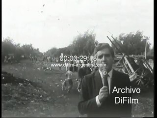 Operativo policial villa de emergencia de Villa Ballester 1970