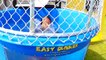 Ryan plays Dunk Tank Family Challenge with Daddy and Mommy!!