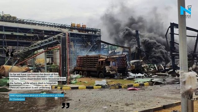 Gujarat: Five dead, 40 injured in boiler blast at Bharuch chemical factory