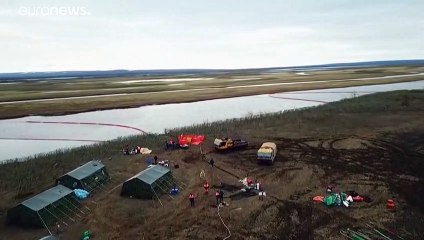 Descargar video: В Норильске объявлен режим ЧС из-за разлива дизтоплива