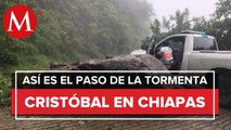 Lluvias provocan deslaves en zona alta de Tapachula