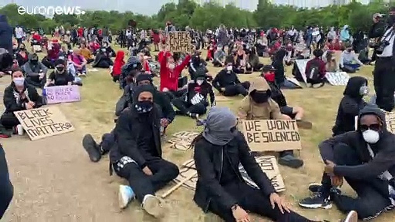 Protest gegen Polizeigewalt auch im Hyde Park