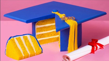 Quarantine Graduation Cap Cake for Class of 2020 | How To Cake It with Yolanda Gampp