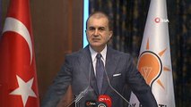 AK Parti Sözcüsü Ömer Çelik: 'Türkiye'de provokasyon mevsimi kapalıdır'