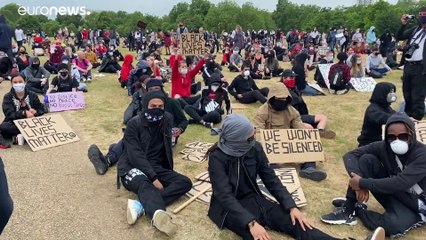 Black Lives Matter toma Hyde Park