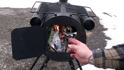 Northern Camp Stove for Hot Tenting