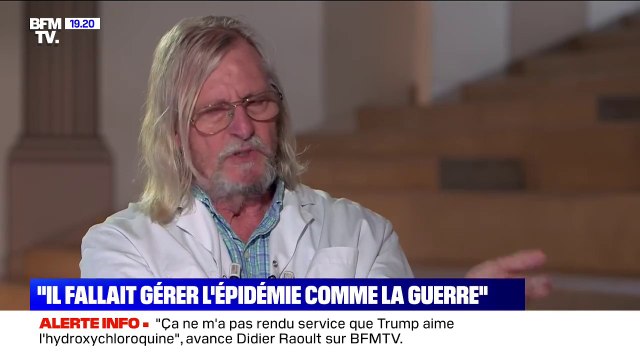 Pr Didier Raoult: Il y a 15% des traitements qui sont donnés en France sont sans autorisation de mise sur le marché