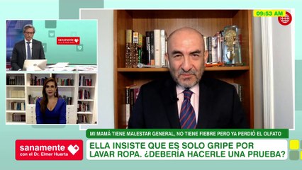 #SanamenteConElDrHuerta - Mi mamá tiene los sintomas del Covid-19, ¿qué hago?