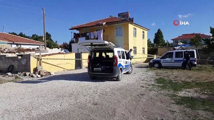 Karaman'da iki katlı müstakil ev karantinaya alındı