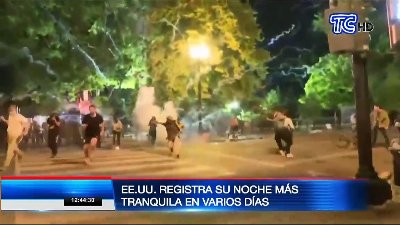 Manifestantes volvieron a la calles por la muerte de George Floyd pero no hubo incidentes