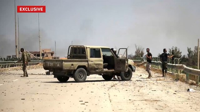 بالفيديو.. الوفاق تخوض معارك ضد قوات حفتر داخل مطار طرابلس الدولي