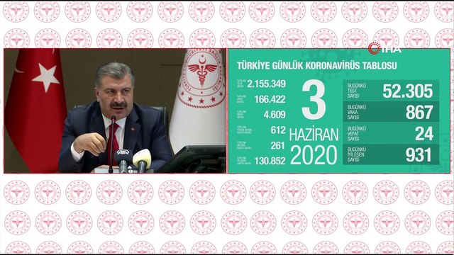 Sağlık Bakanı Fahrettin Koca: 'Zorunlu olmadıkça hastanelere ve sağlık kuruluşlarına müracaat edilmemesini özellikle istiyorum'