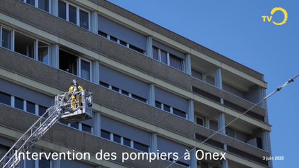 Brève: importante mobilisation des pompiers pour un feu d'appartement