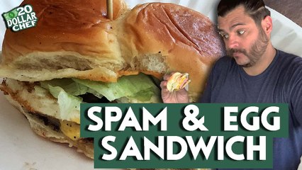 20 Dollar Chef - Spam, Egg & Cheese