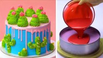 18  Easy Cake Decorating Tutorials For Birthday | So Yummy Colorful Cake Recipes | Cake Lovers