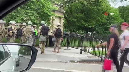 - Washington'da Ulusal Muhafızlar sokaklara konuşlandırıldı- Beyaz Saray çevresinde güvenlik önlemleri arttırılıyor